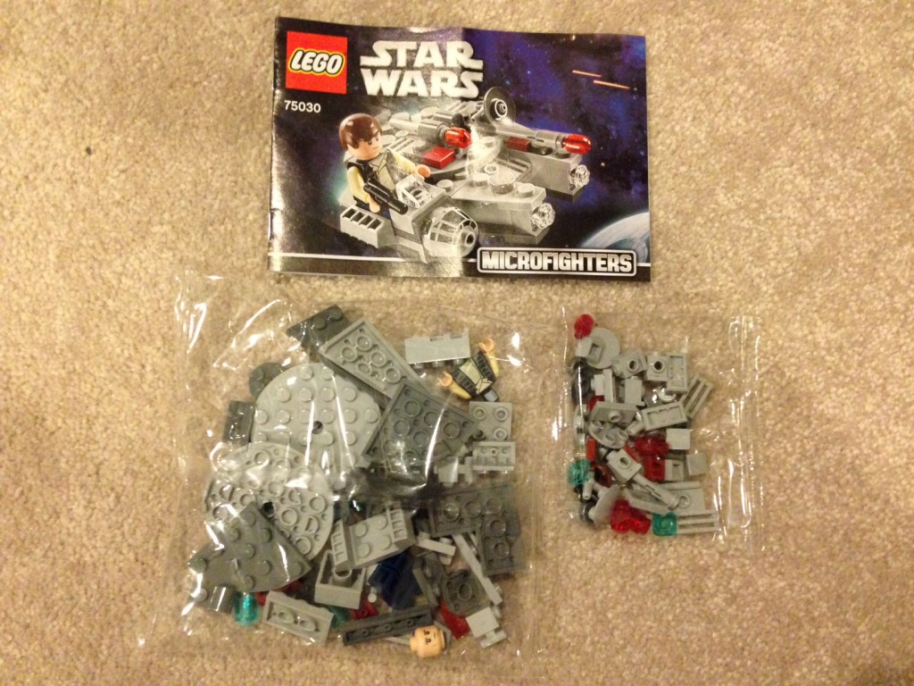 lego 75030: millennium falcon microfighters